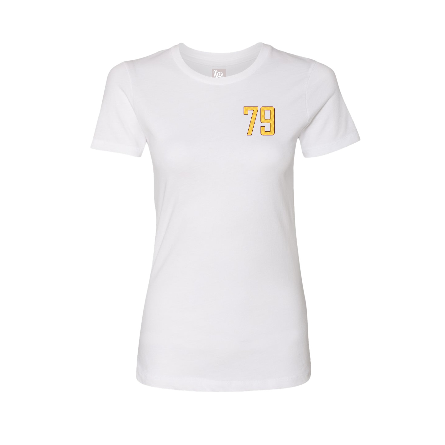 Fitted Women's Tee — Front Shirsy in White