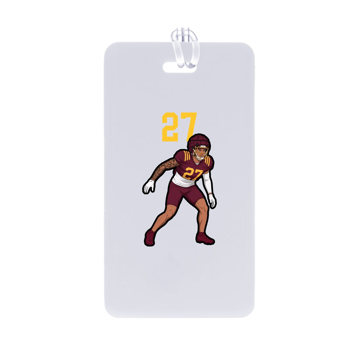 Bag Tag — Number Top in Classic
