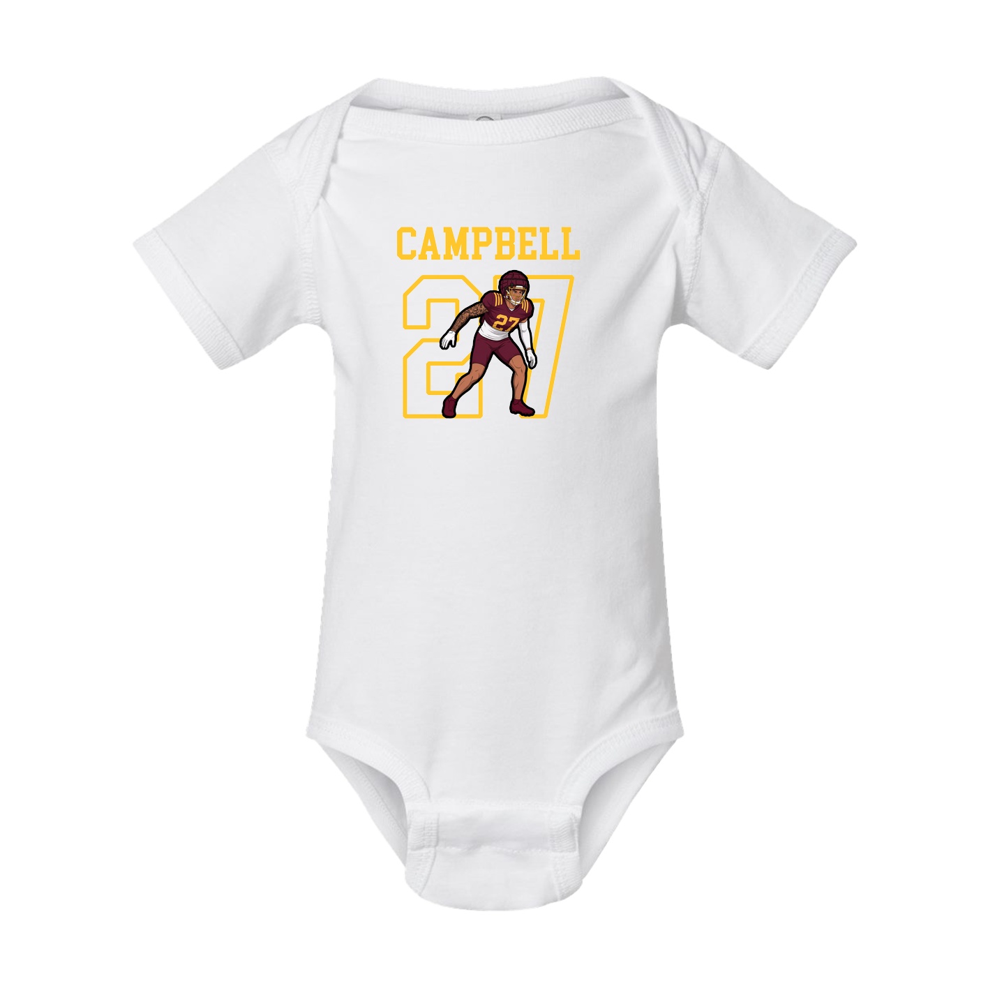 Baby Onesie — Shirsey in White