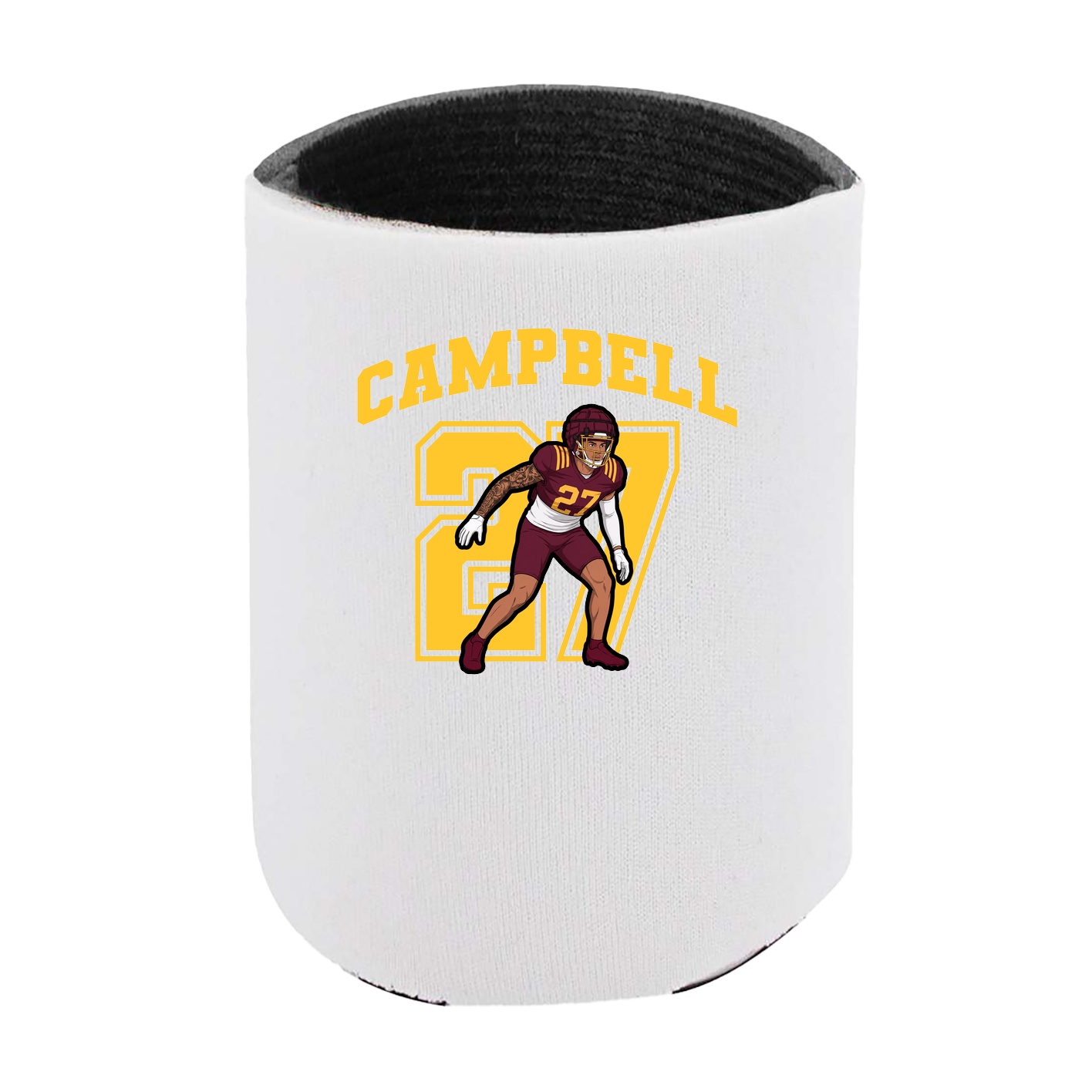 Can Holder — Number in White