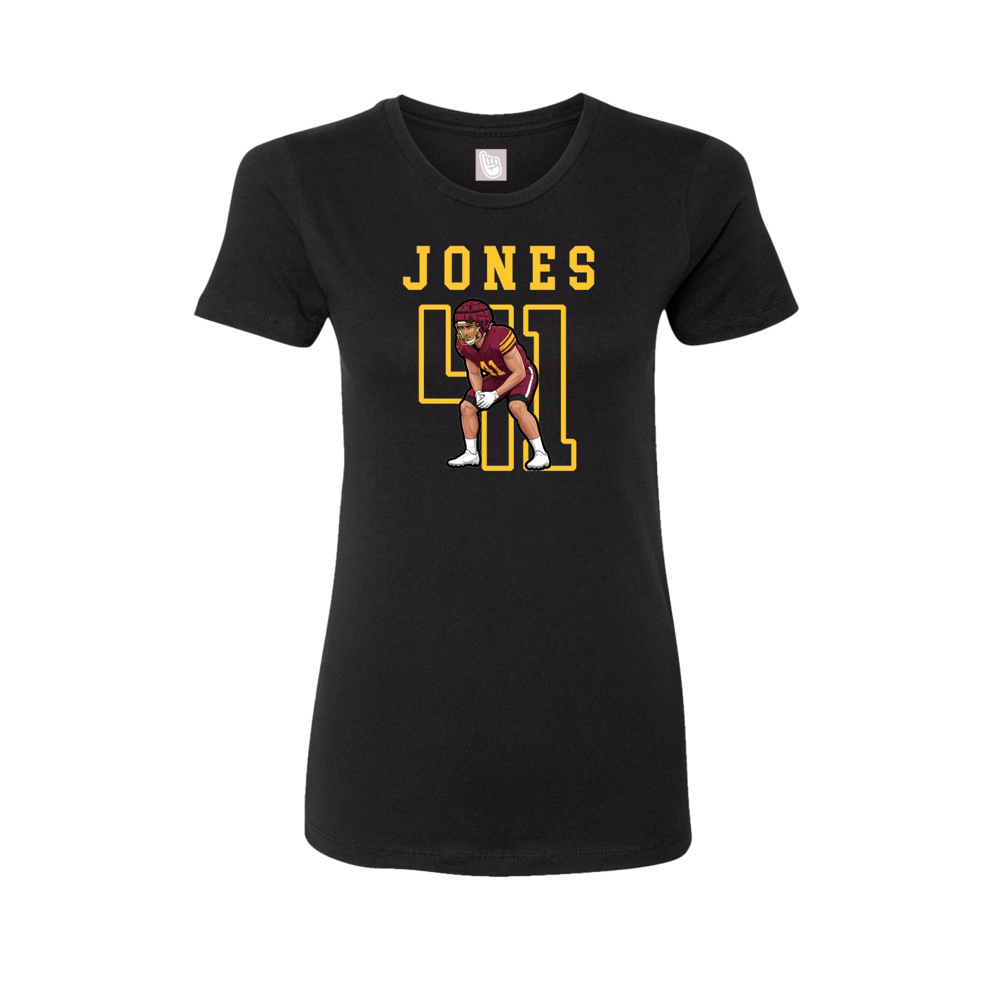 Fitted Women's Tee — Shirsey in Black