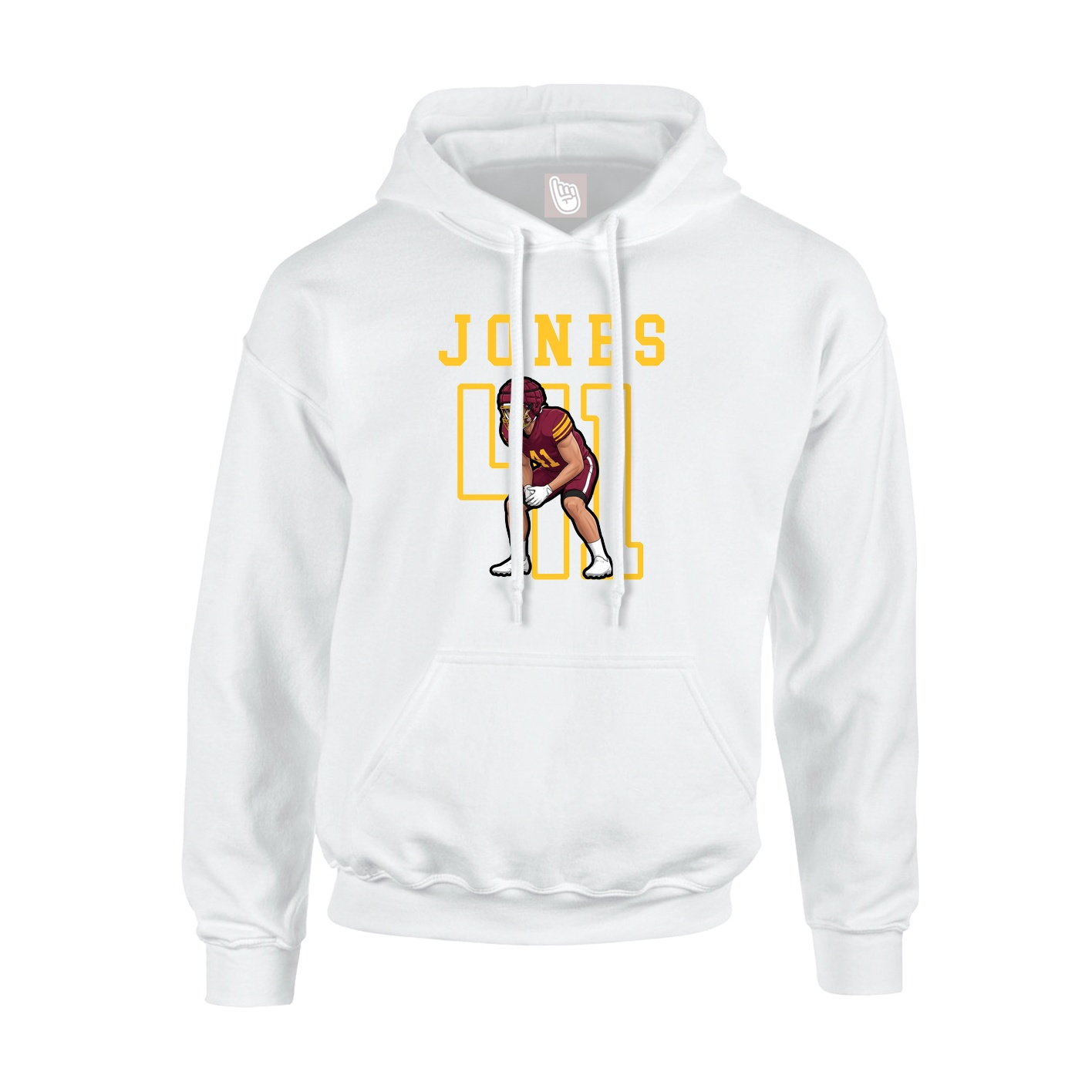 Youth Hoodie — Shirsey in White