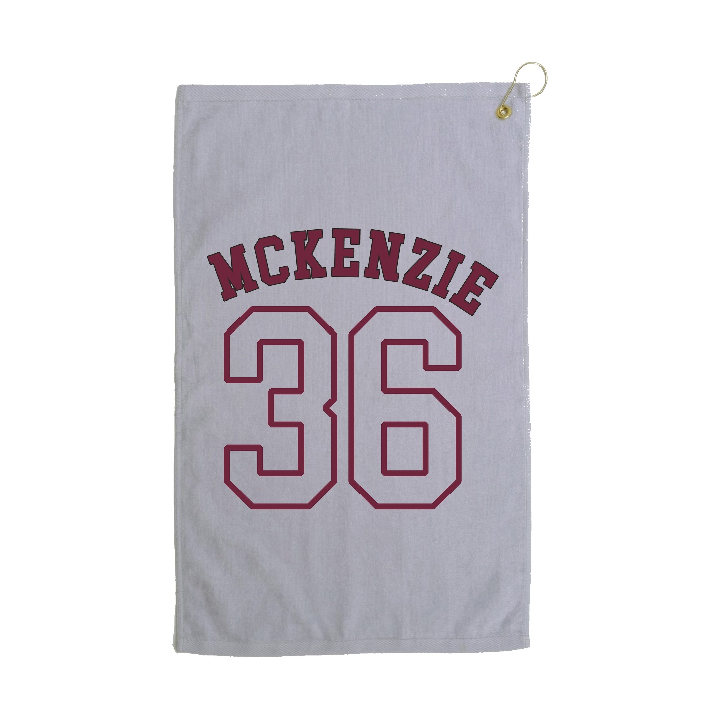 Golf Towel — Shirsey Arch in Grey