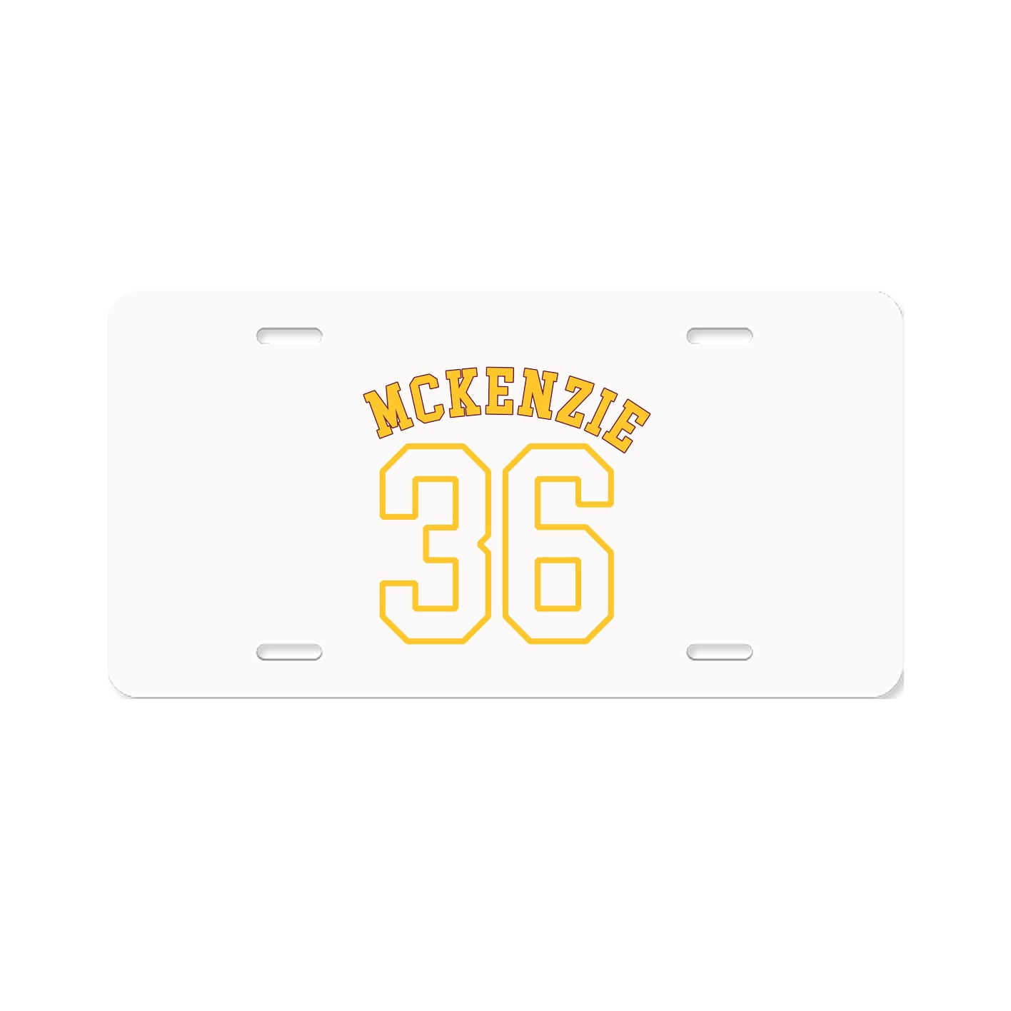 License Plate — Shirsey Arch in Classic
