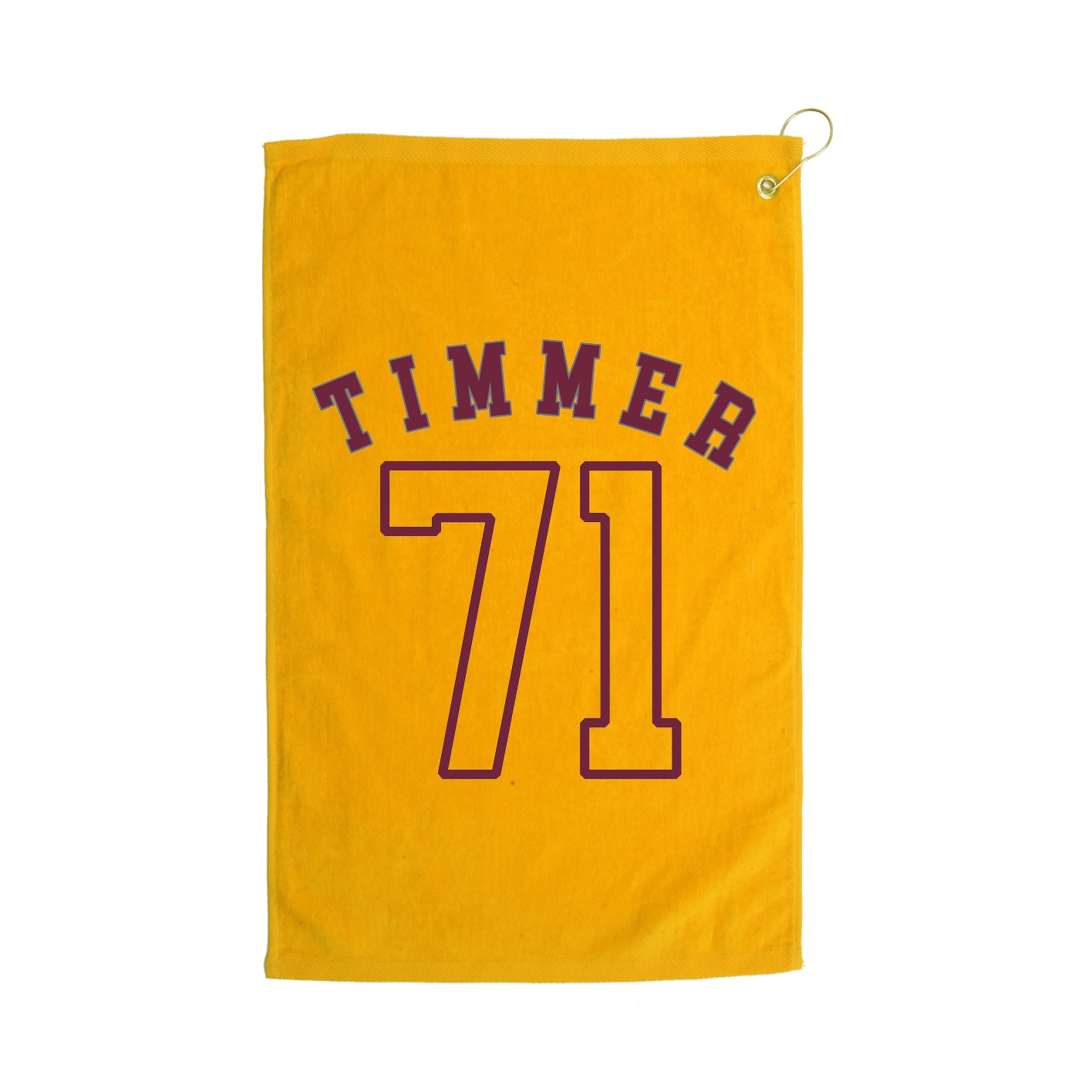 Golf Towel — Shirsey Arch in Gold