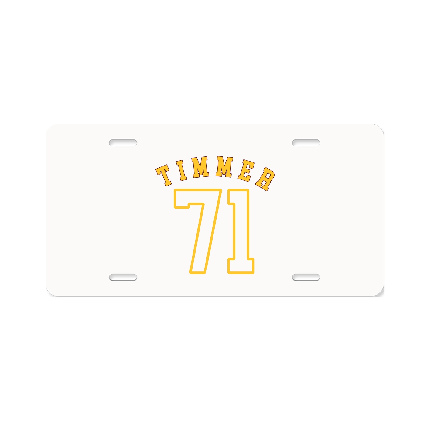 License Plate — Shirsey Arch in Classic