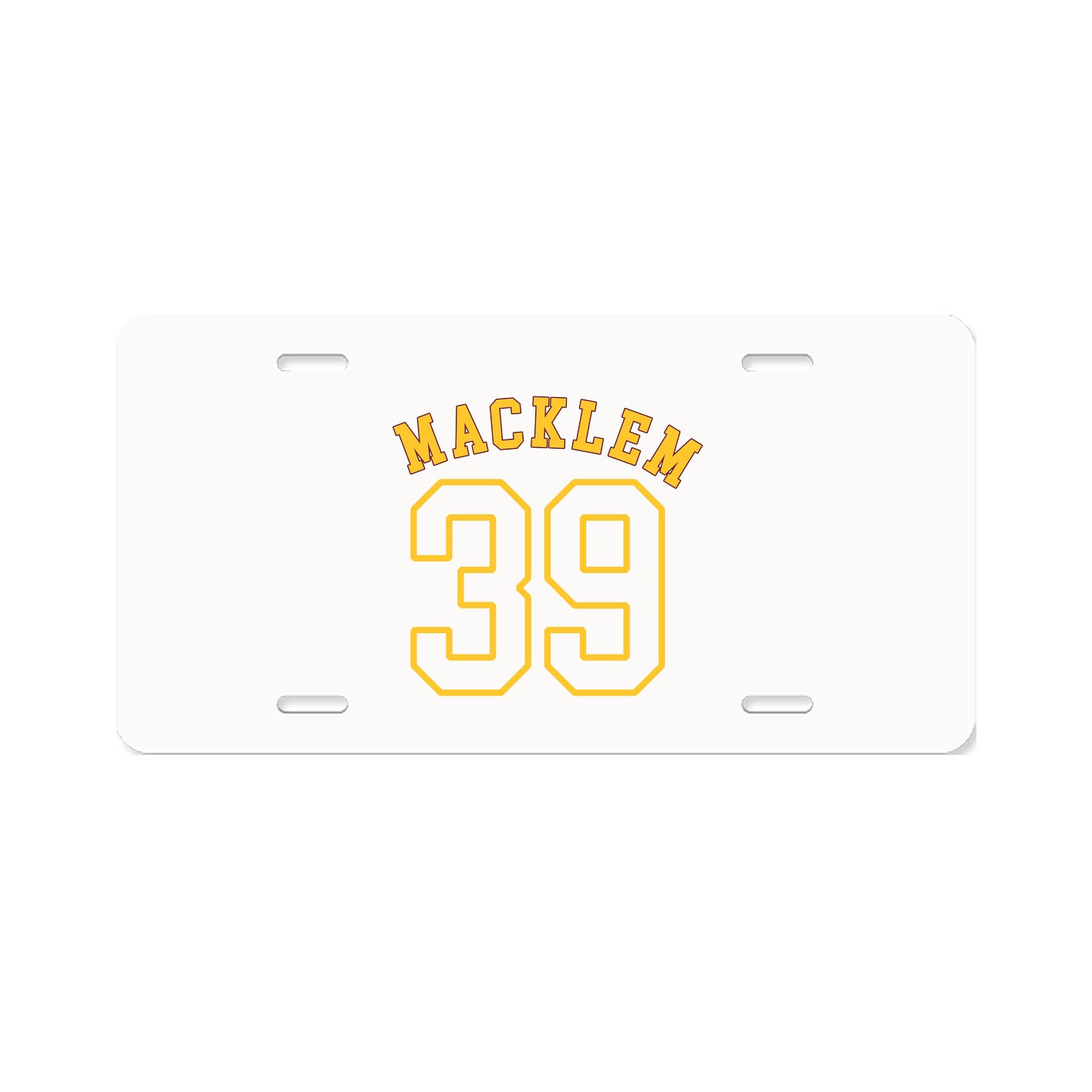 License Plate — Shirsey Arch in Classic