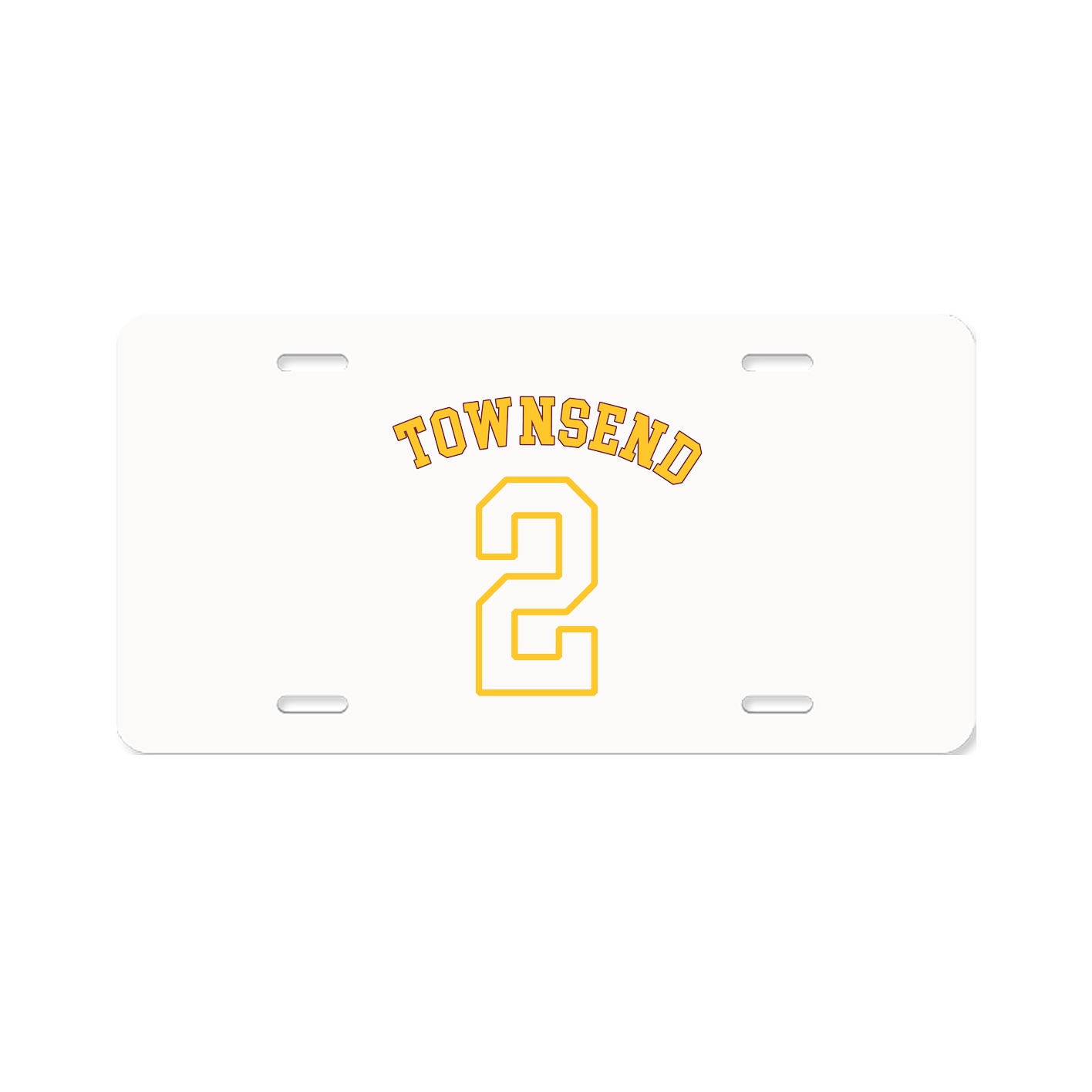 License Plate — Shirsey Arch in Classic
