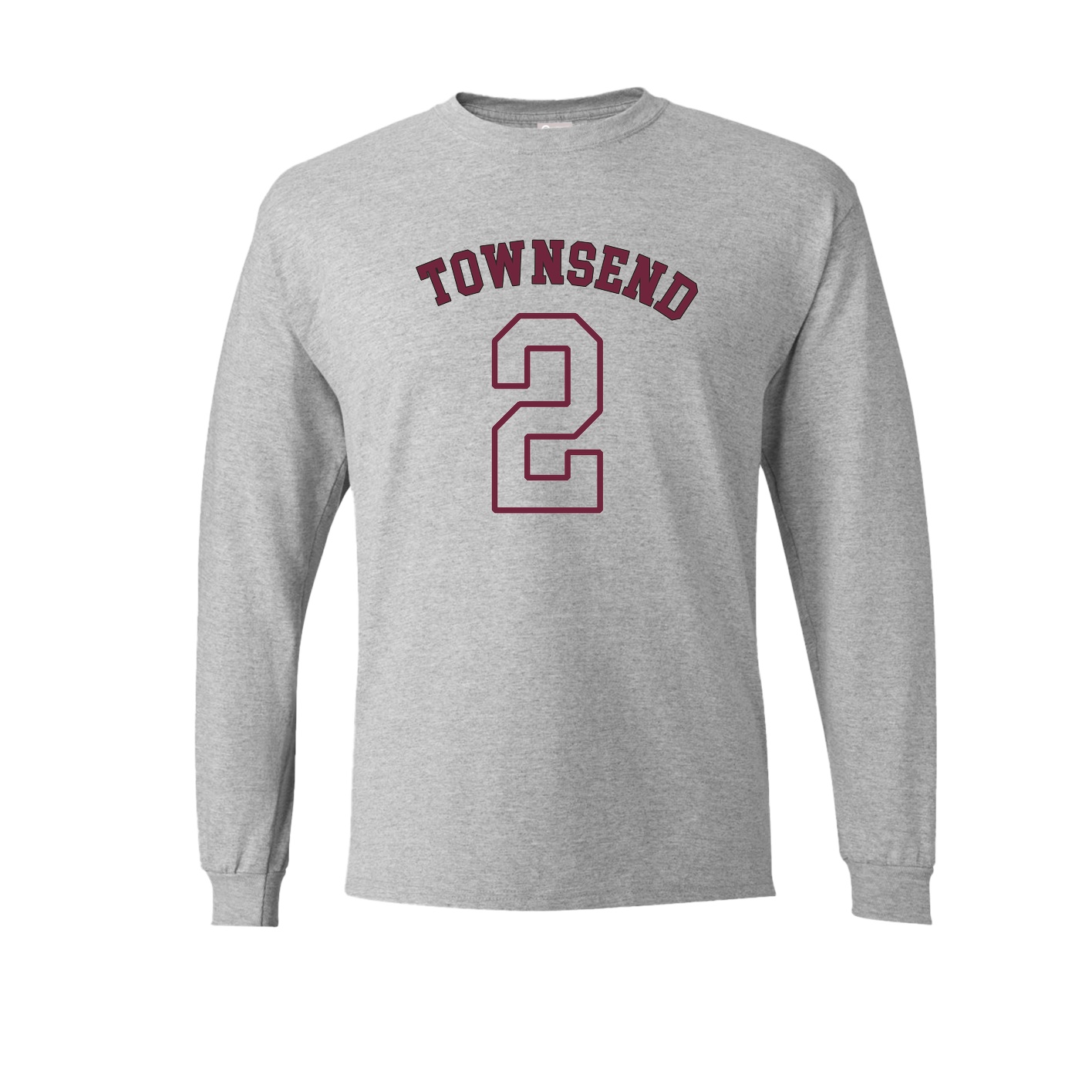 Long Sleeve Tee — Shirsey Arch in Grey