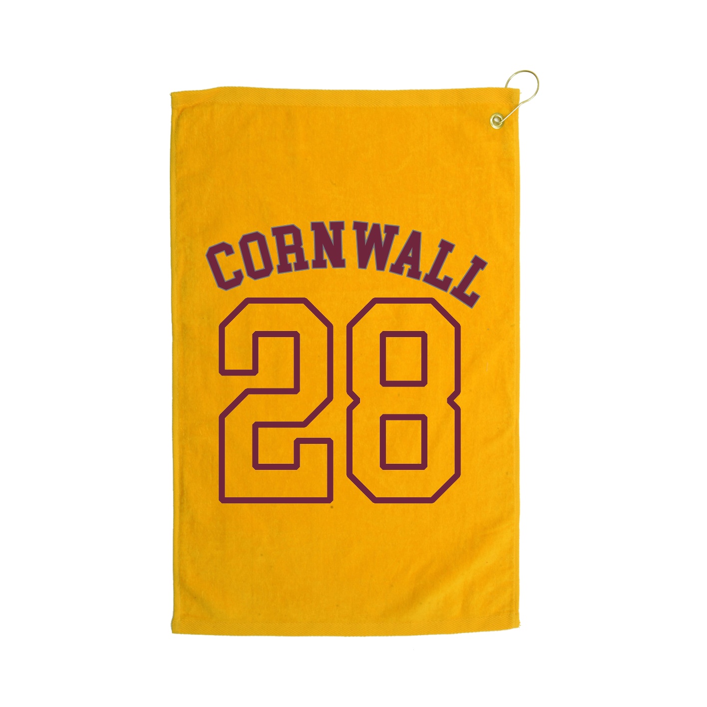 Golf Towel — Shirsey Arch in Gold