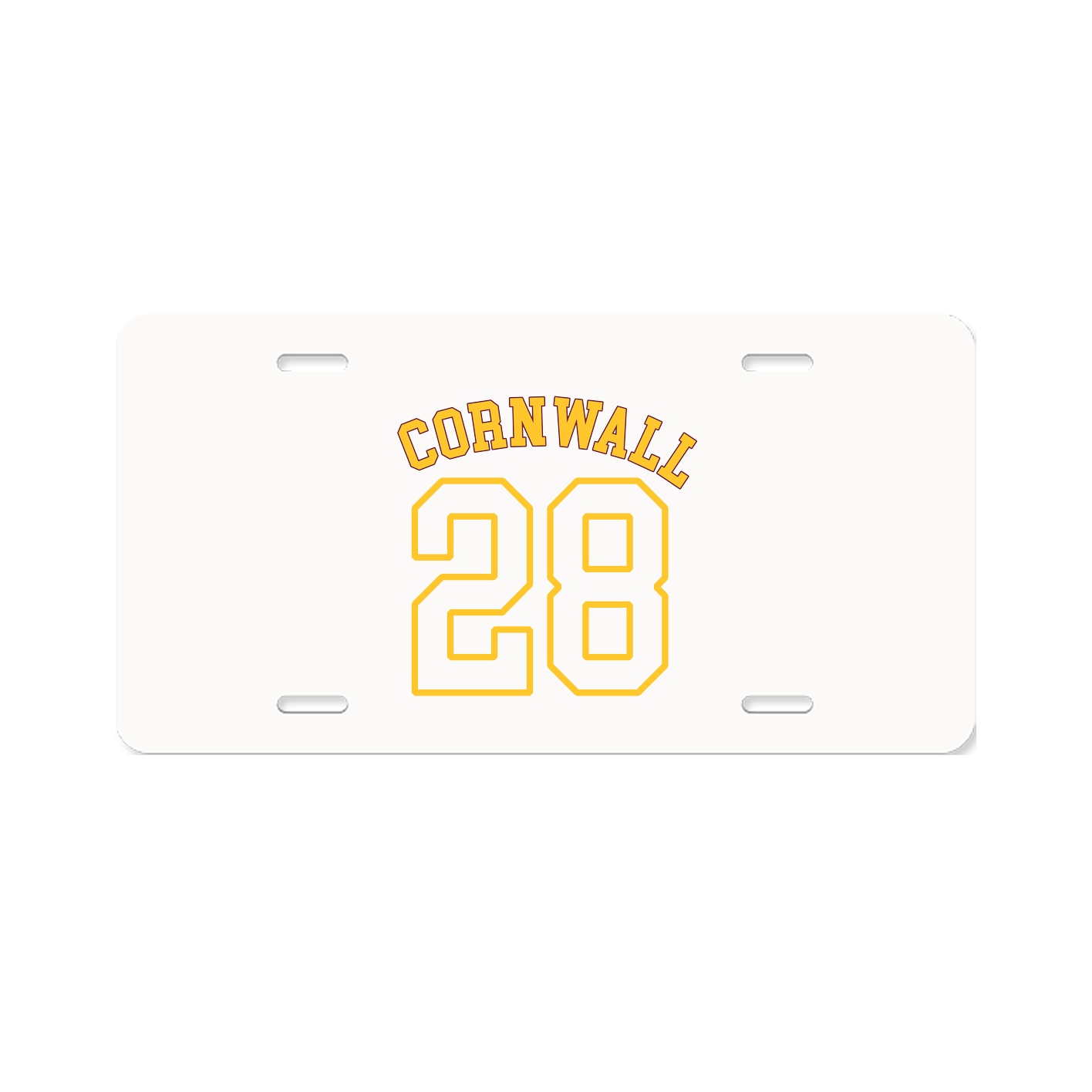 License Plate — Shirsey Arch in Classic