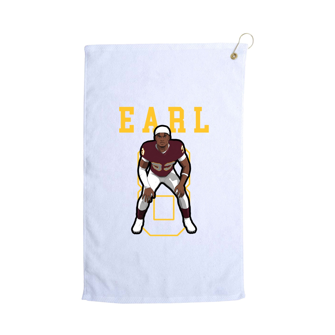 Golf Towel — Shirsey in White