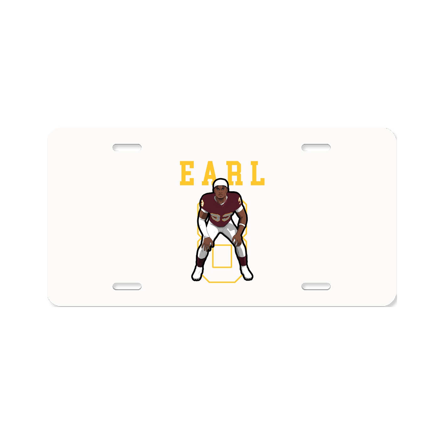 License Plate — Shirsey in Classic
