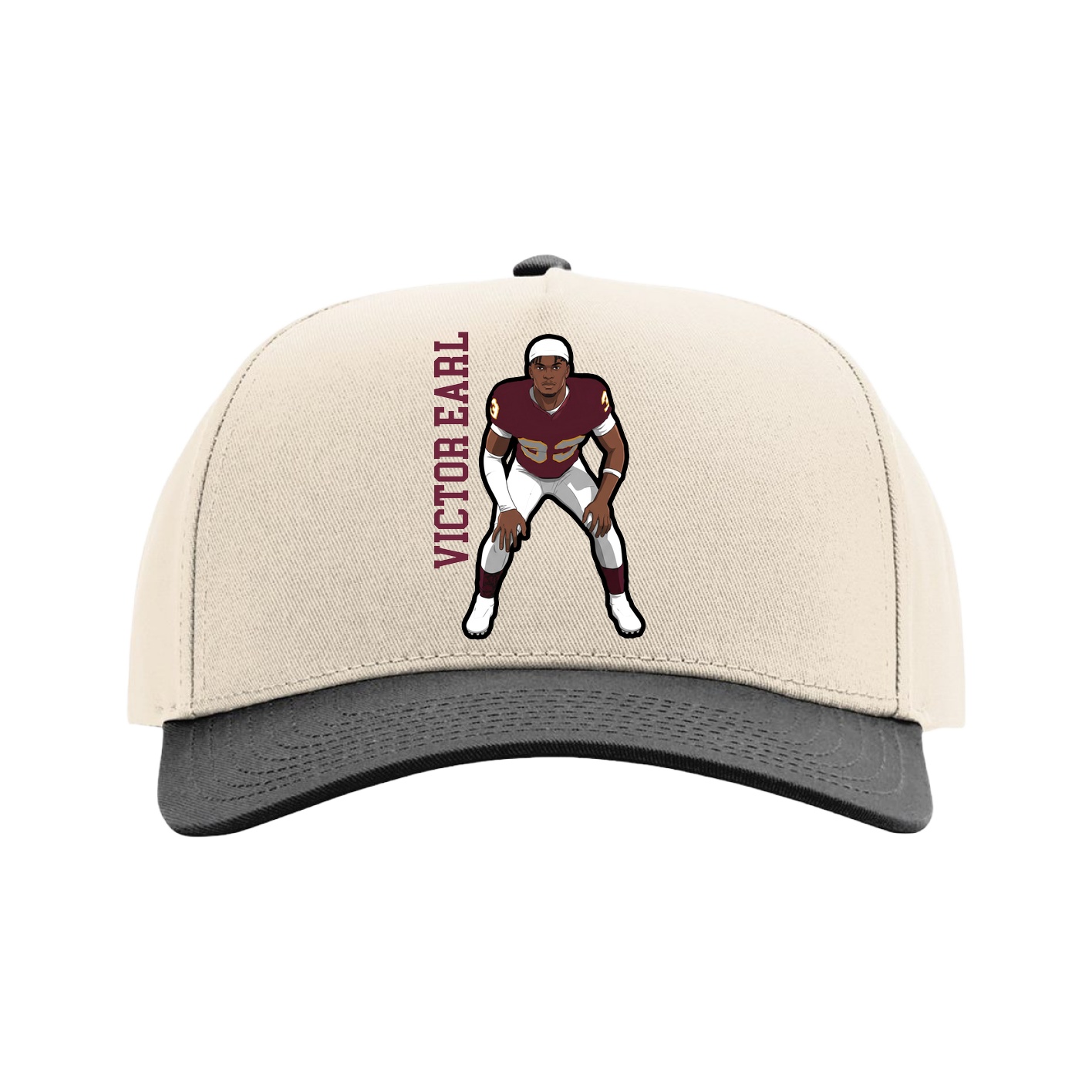 Full Fabric Five-Panel Champ Cap