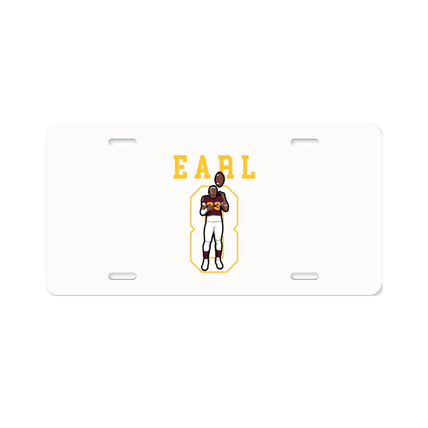 License Plate — Shirsey in Classic