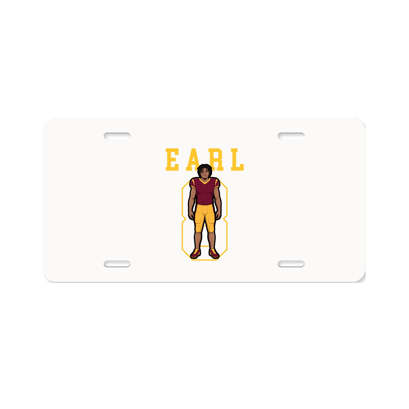 License Plate — Shirsey in Classic