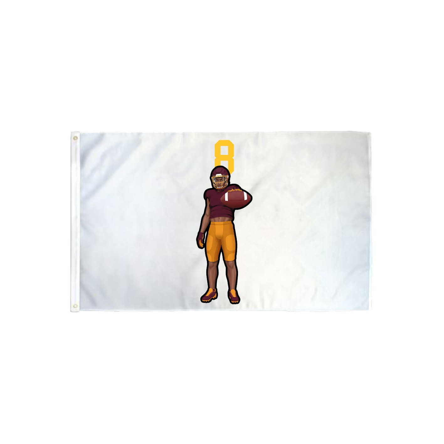 3x5 Flag — Number Top in Classic