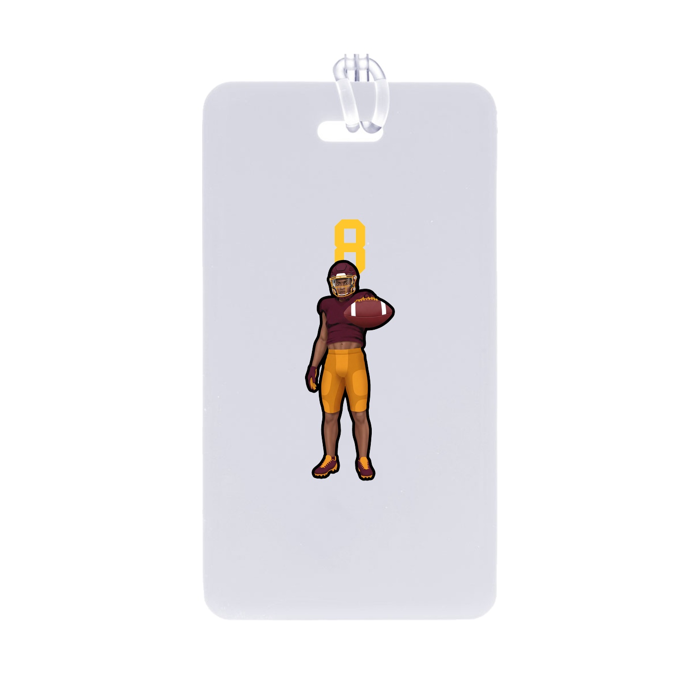 Bag Tag — Number Top in Classic