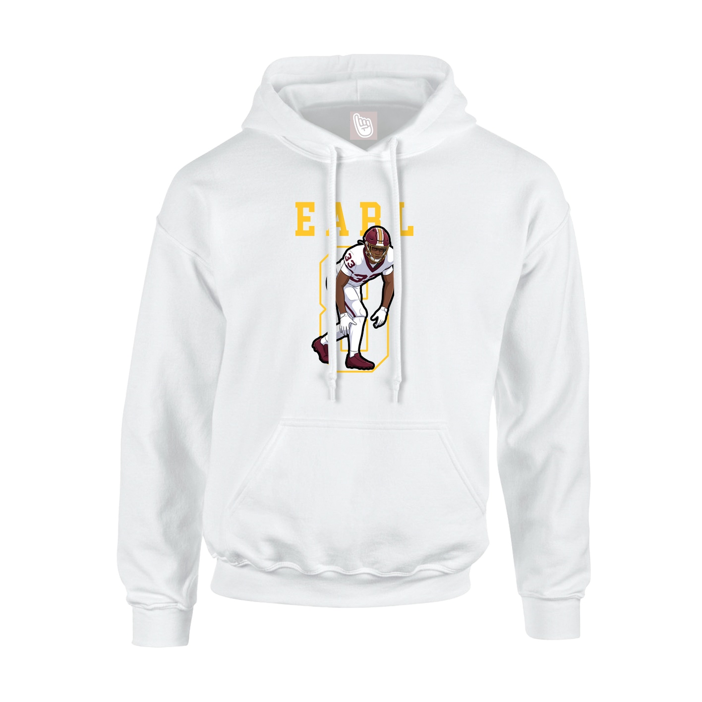 Youth Hoodie — Shirsey in White
