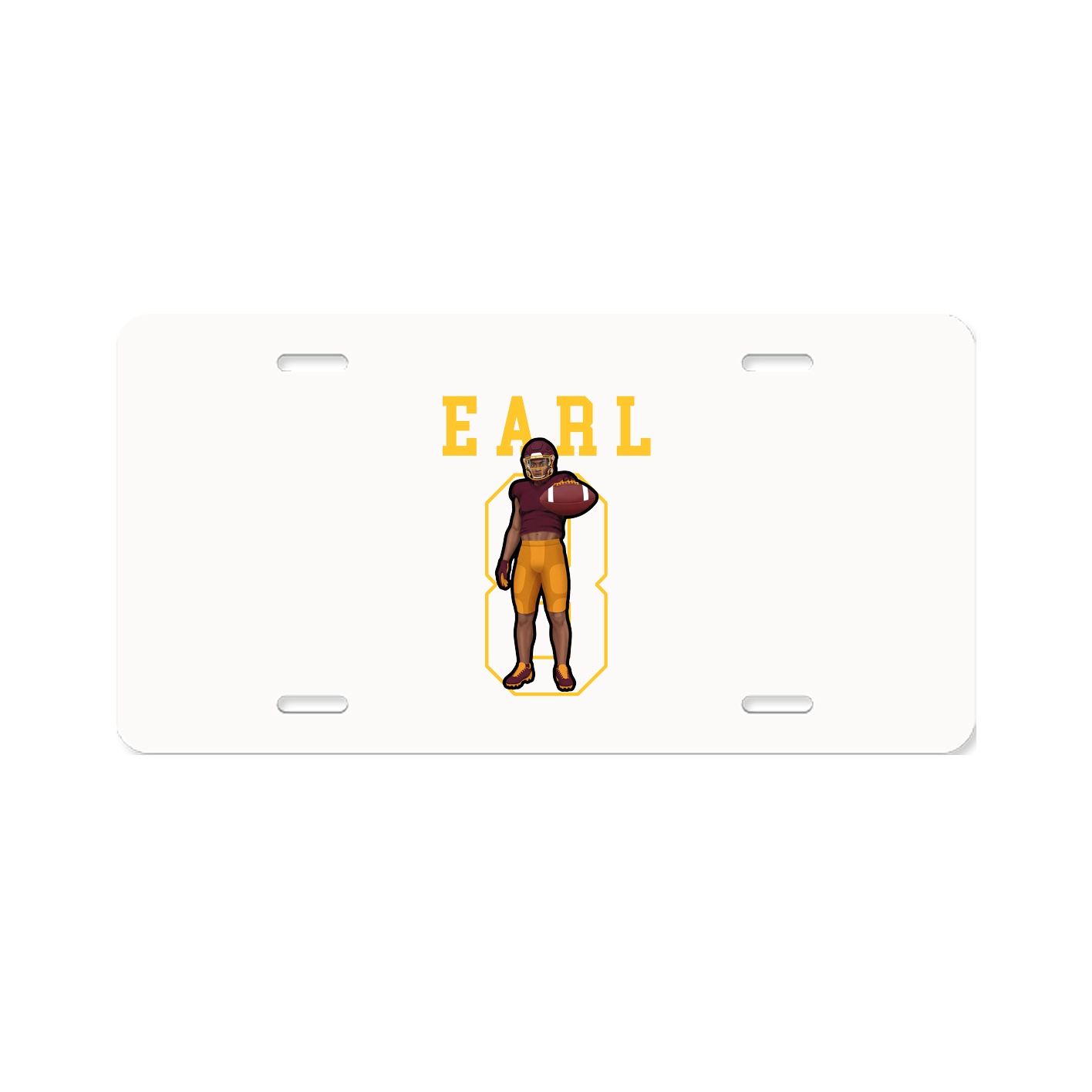 License Plate — Shirsey in Classic