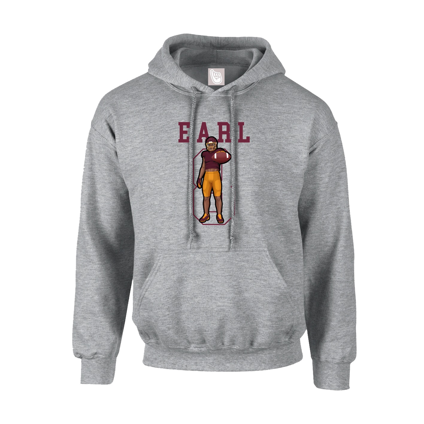 Youth Hoodie — Shirsey in Grey
