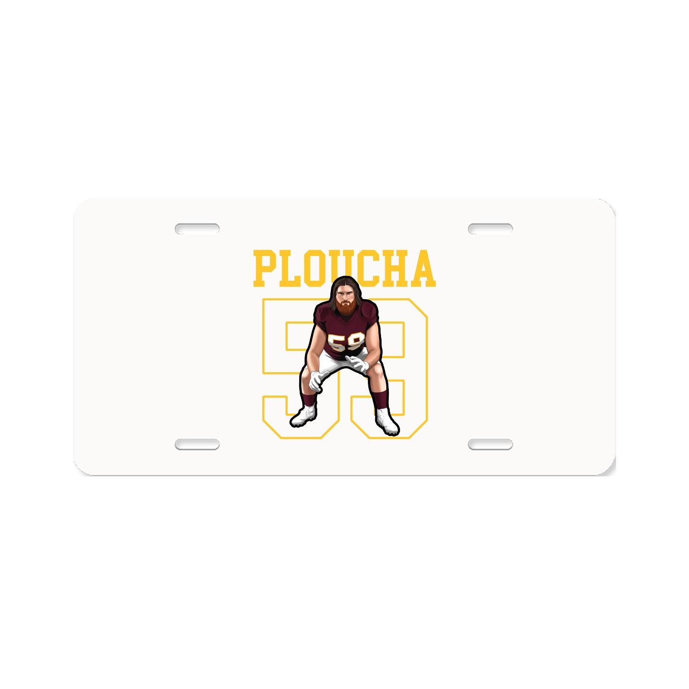 License Plate — Shirsey in Classic