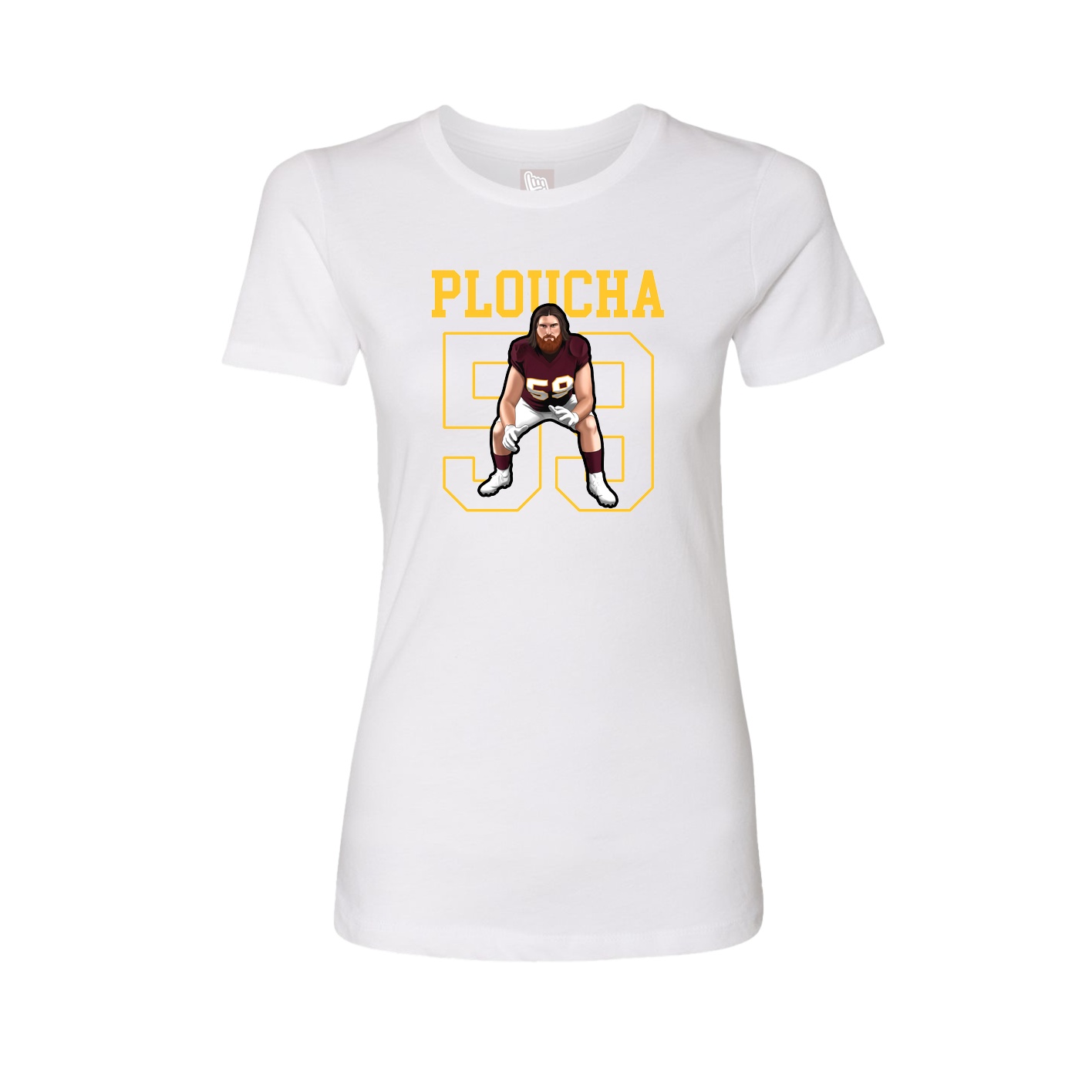 Fitted Women's Tee — Shirsey in White