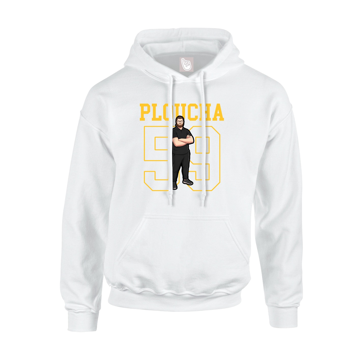 Youth Hoodie — Shirsey in White