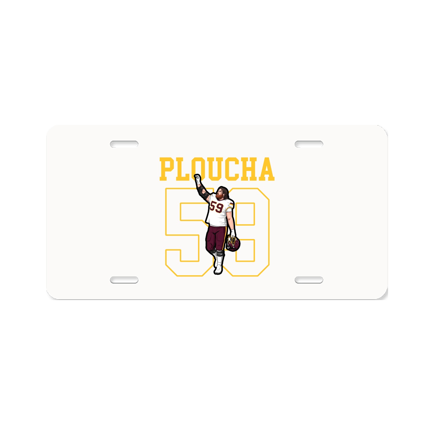 License Plate — Shirsey in Classic