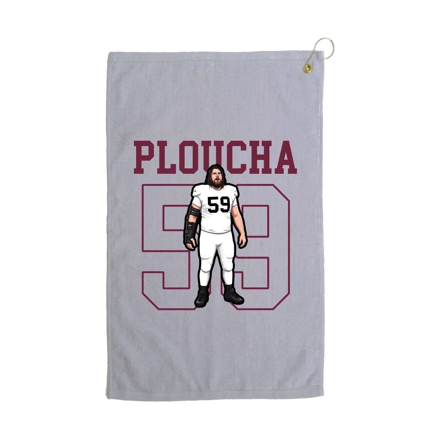 Golf Towel — Shirsey in Grey