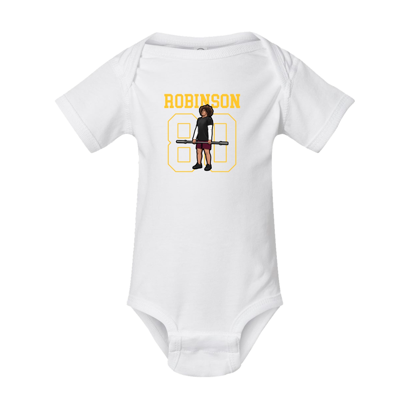 Baby Onesie — Shirsey in White