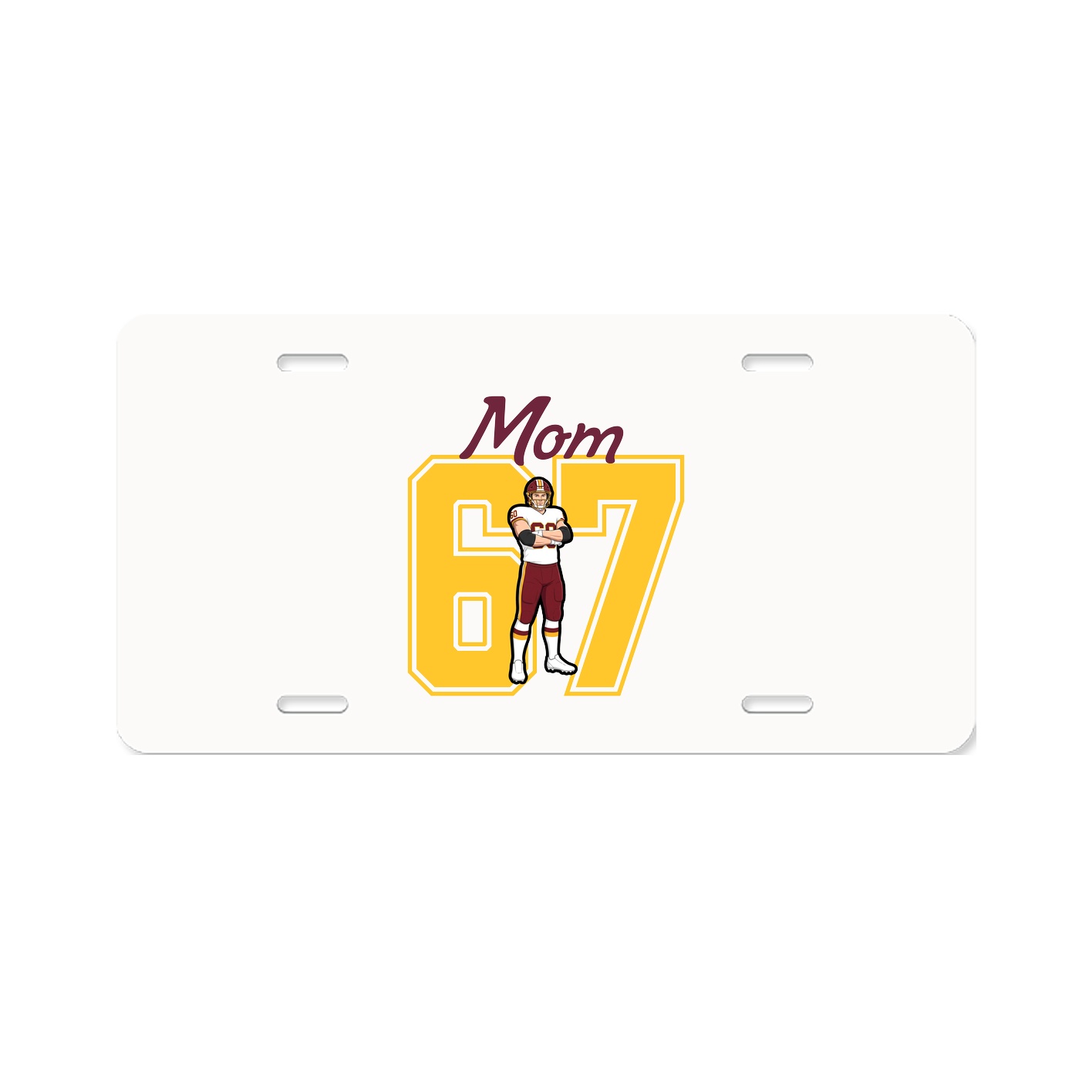 License Plate — Mothers Day Shirsey in Classic