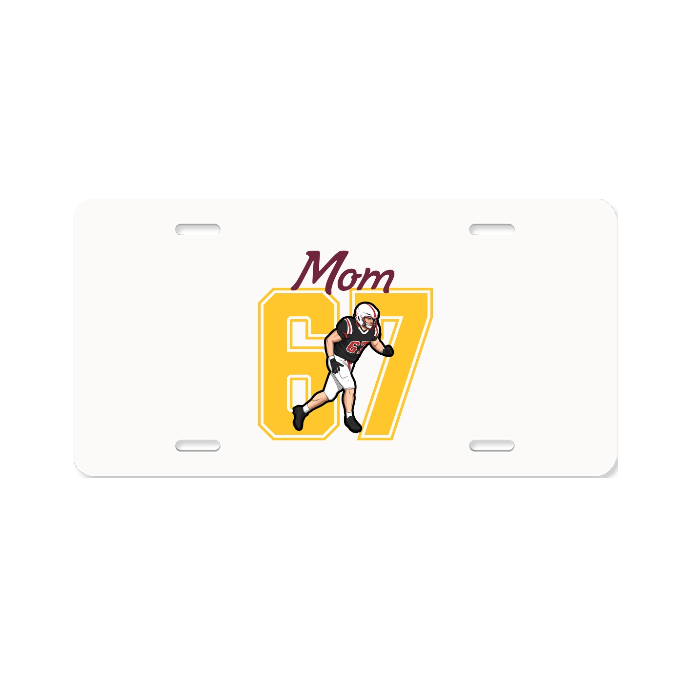 License Plate — Mothers Day Shirsey in Classic