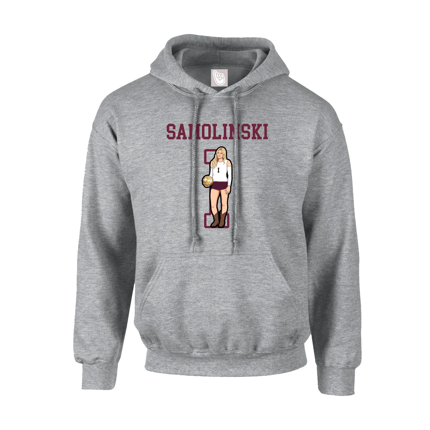 Youth Hoodie — Shirsey in Grey