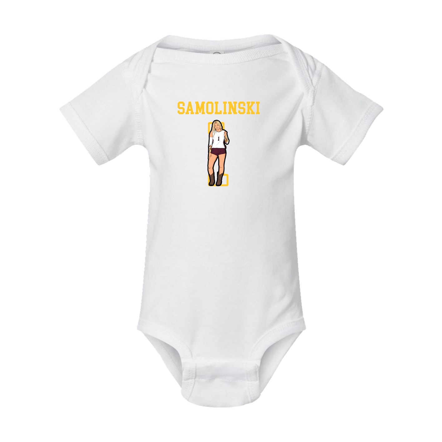 Baby Onesie — Shirsey in White