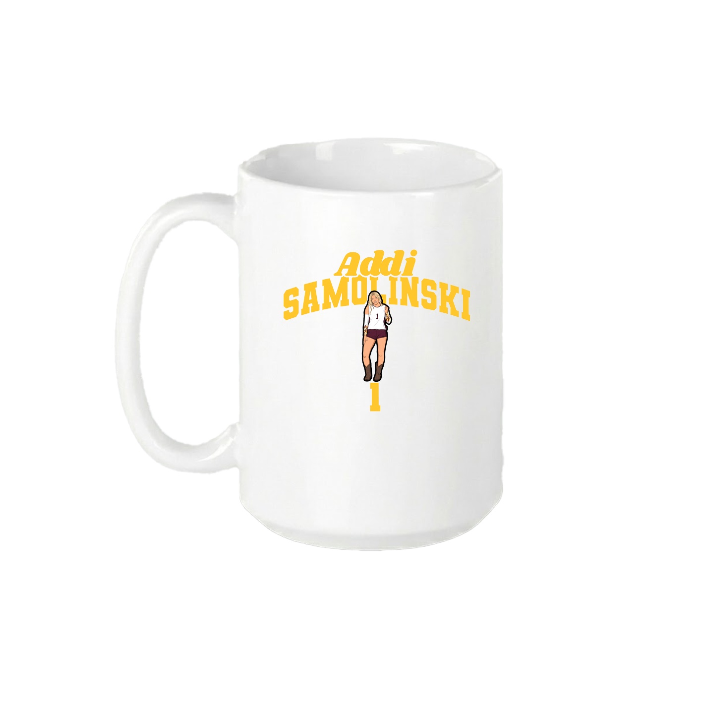 15oz Coffee Mug — Signature Arch in White