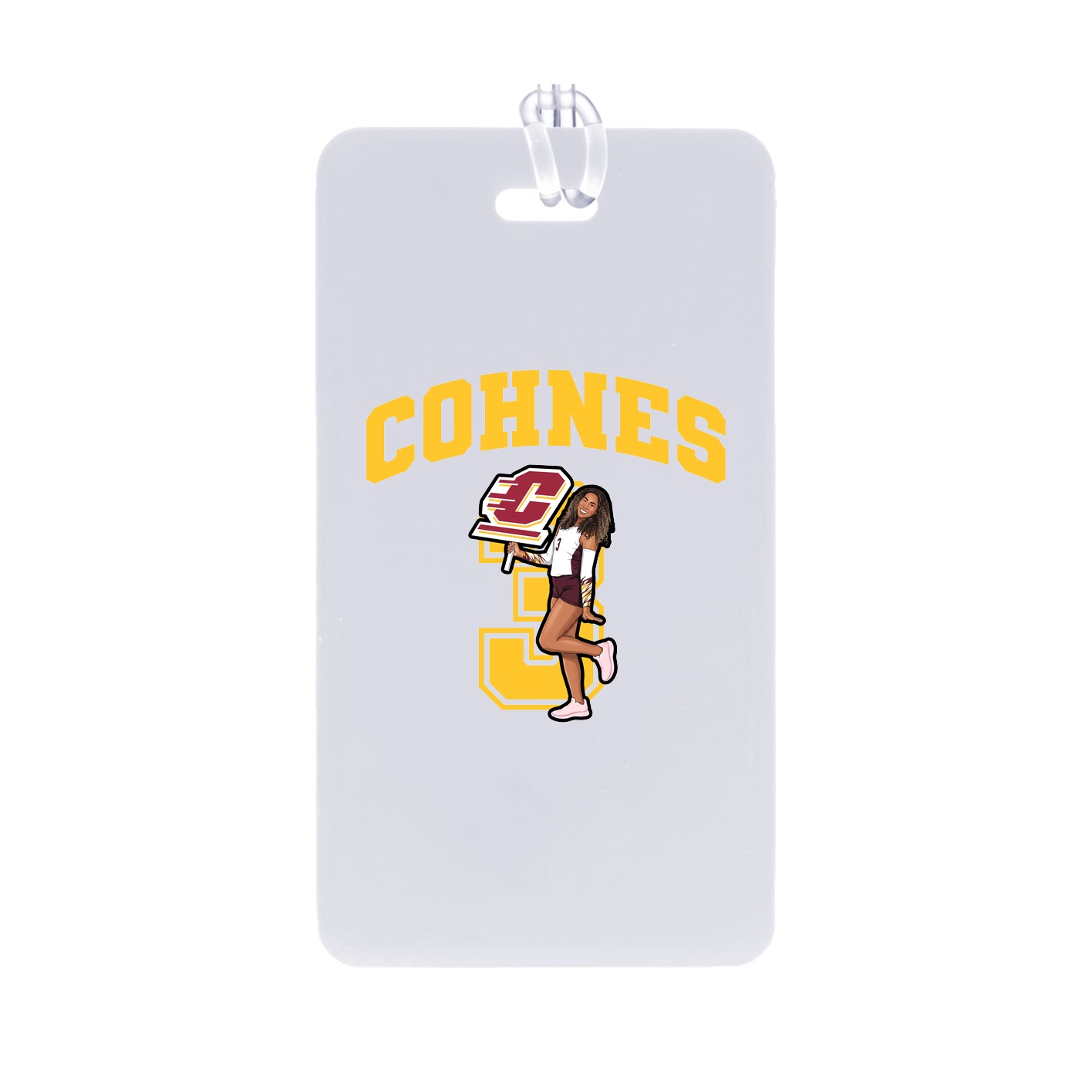Bag Tag — Number in Classic