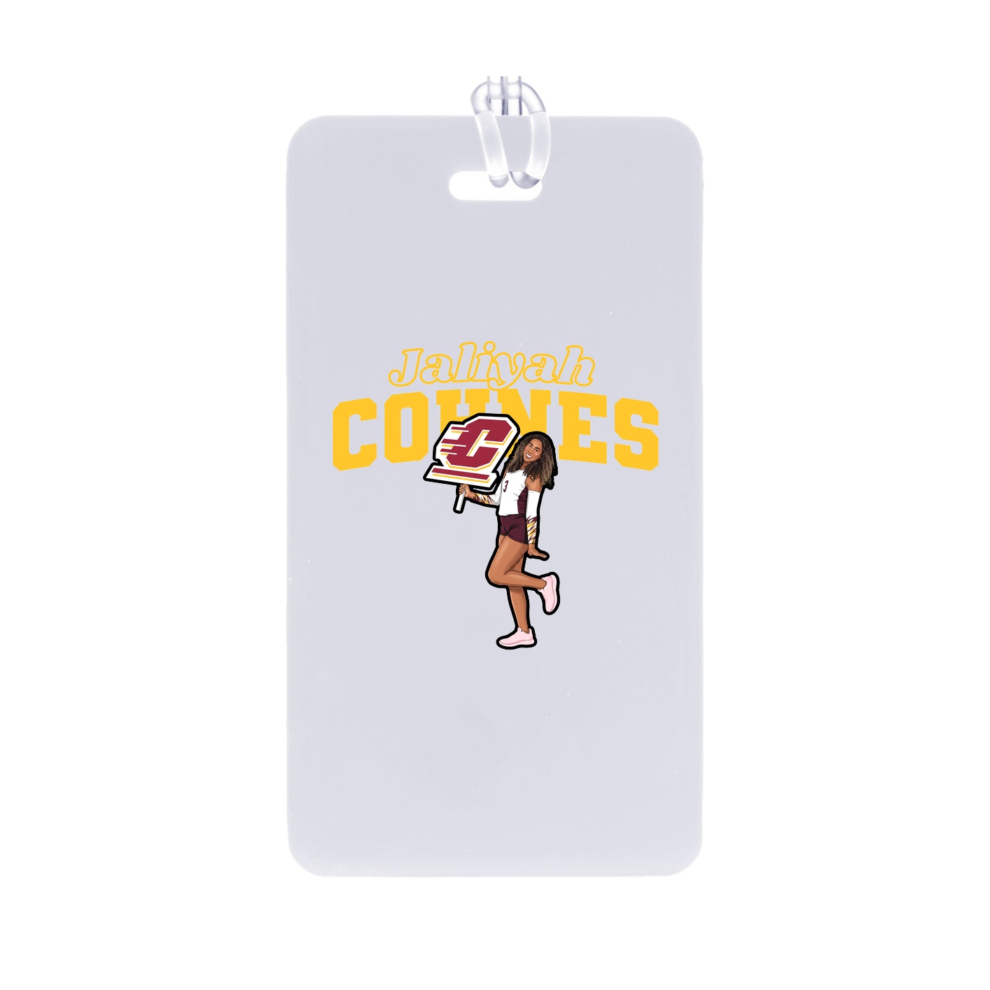 Bag Tag — Name Arch in Classic