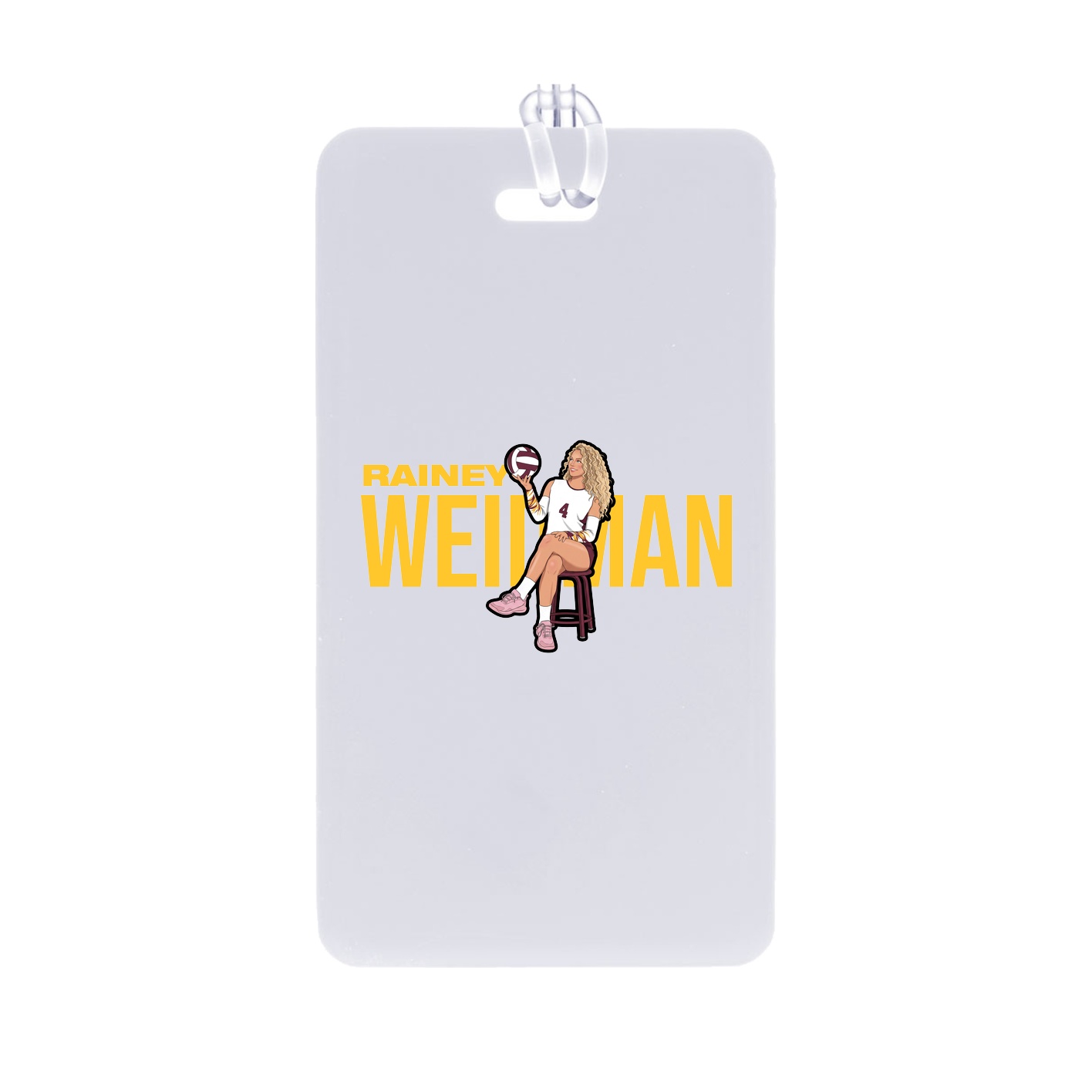 Bag Tag — Player Name in Classic