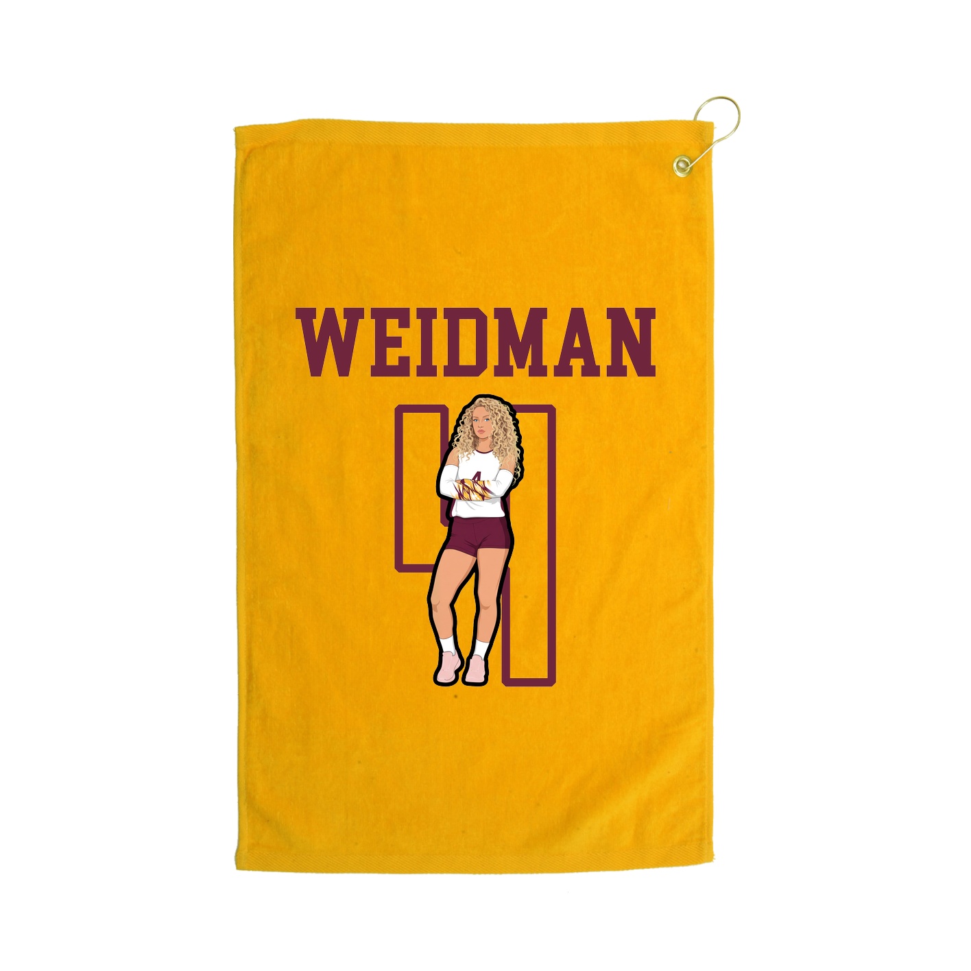 Golf Towel — Shirsey in Gold