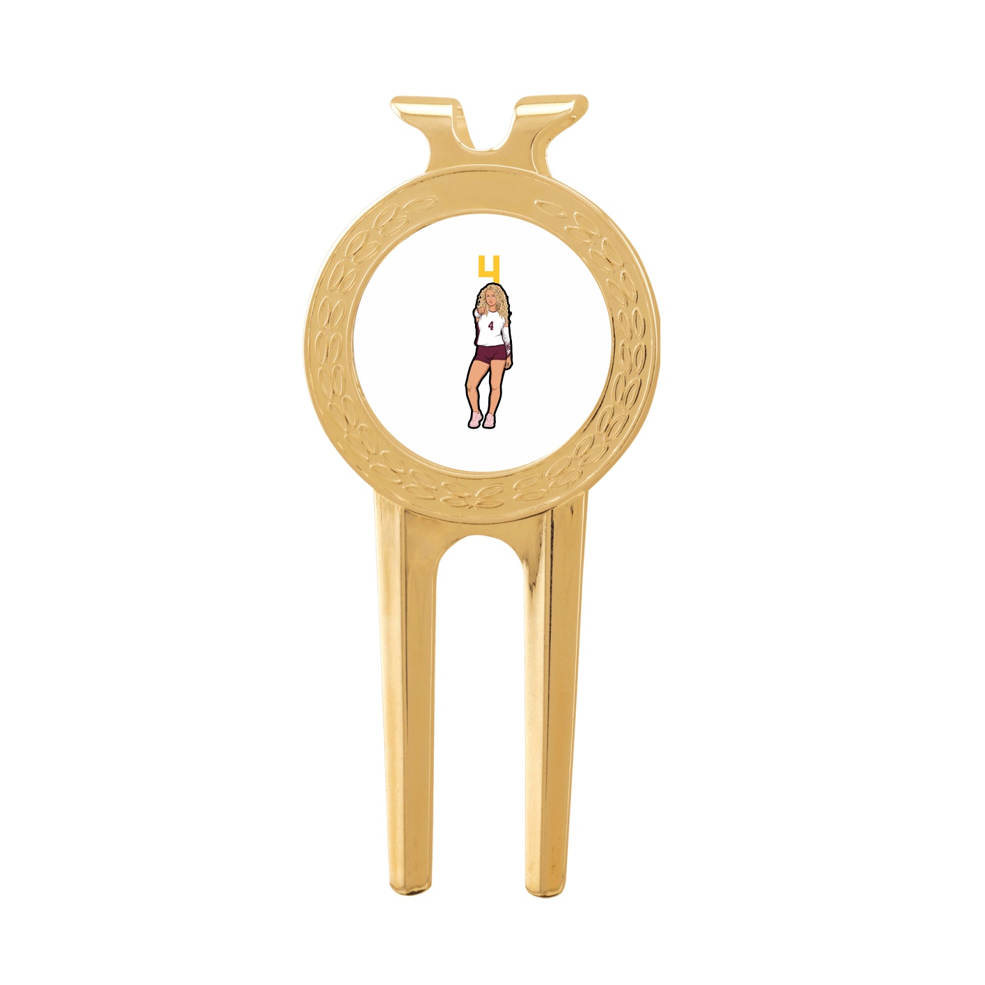 Divot Tool with Ball Marker — Number Top in Classic