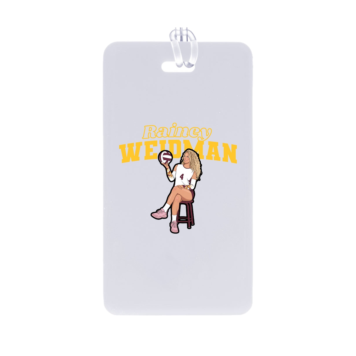 Bag Tag — Name Arch in Classic
