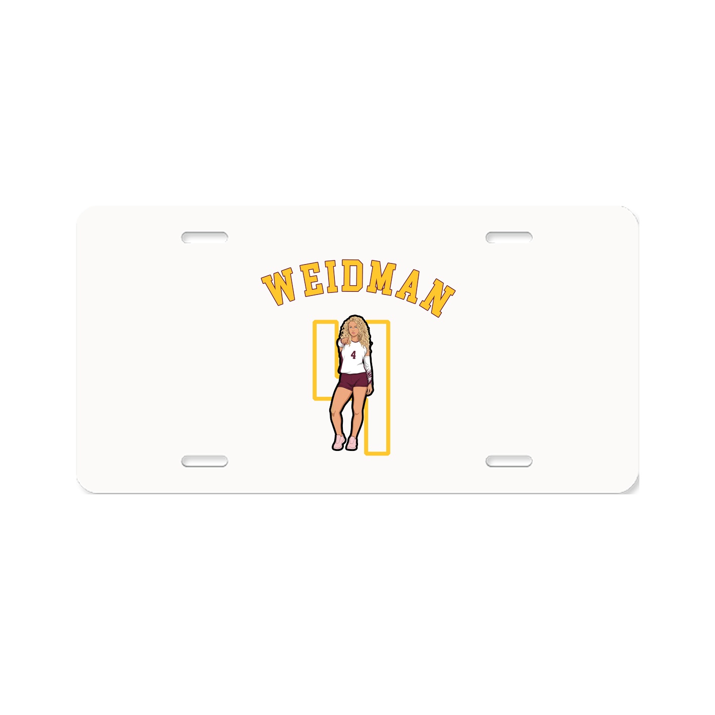 License Plate — Shirsey Arch in Classic
