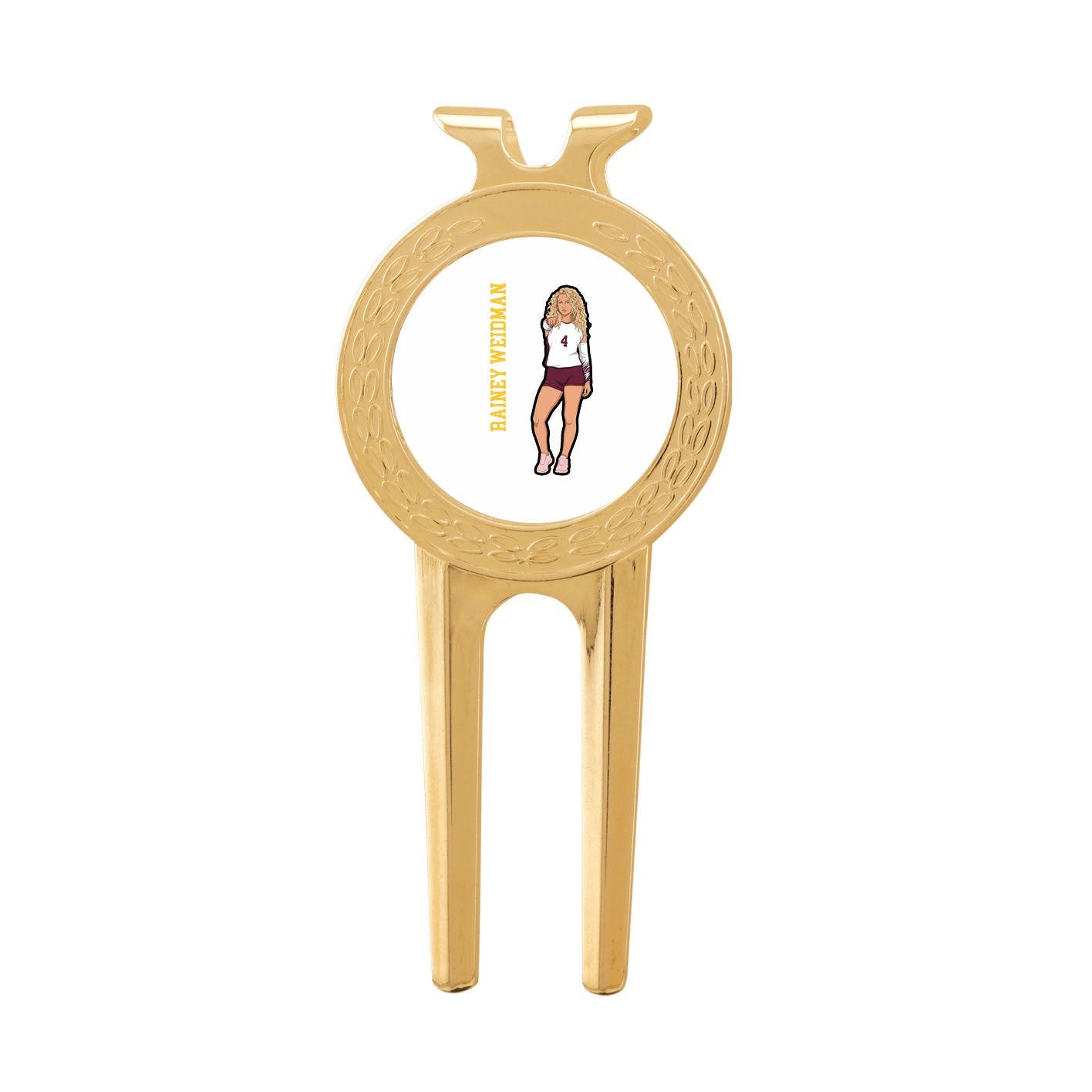Divot Tool with Ball Marker — Name Vertical in Classic