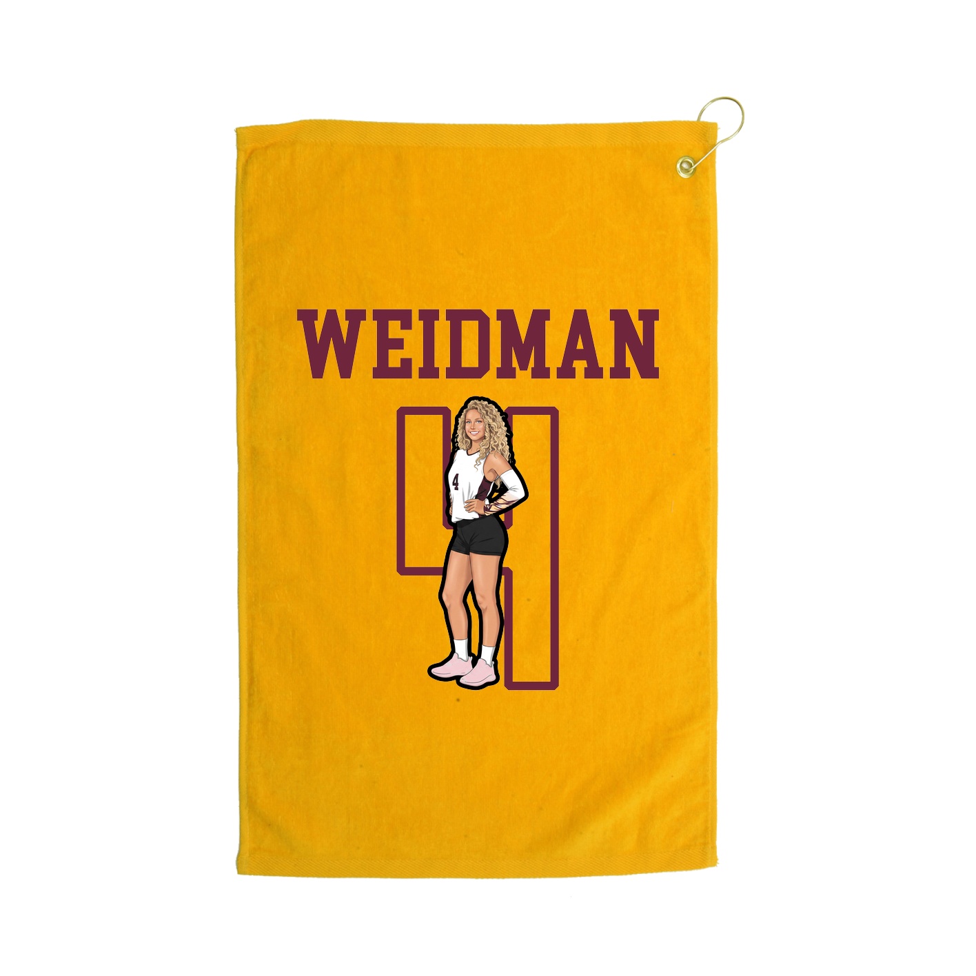 Golf Towel — Shirsey in Gold