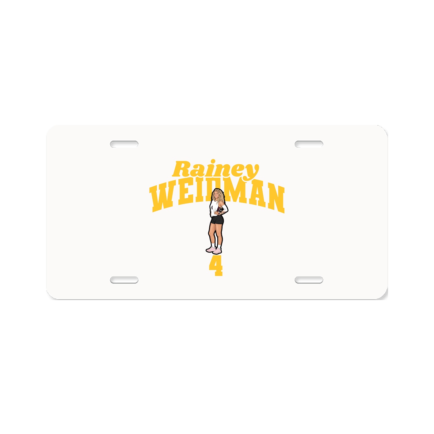 License Plate — Signature Arch in Classic