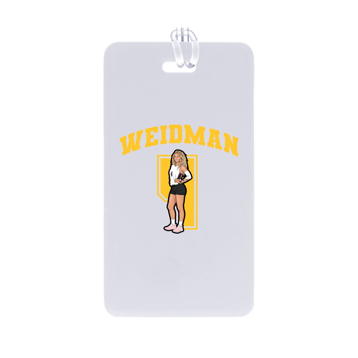 Bag Tag — Number in Classic