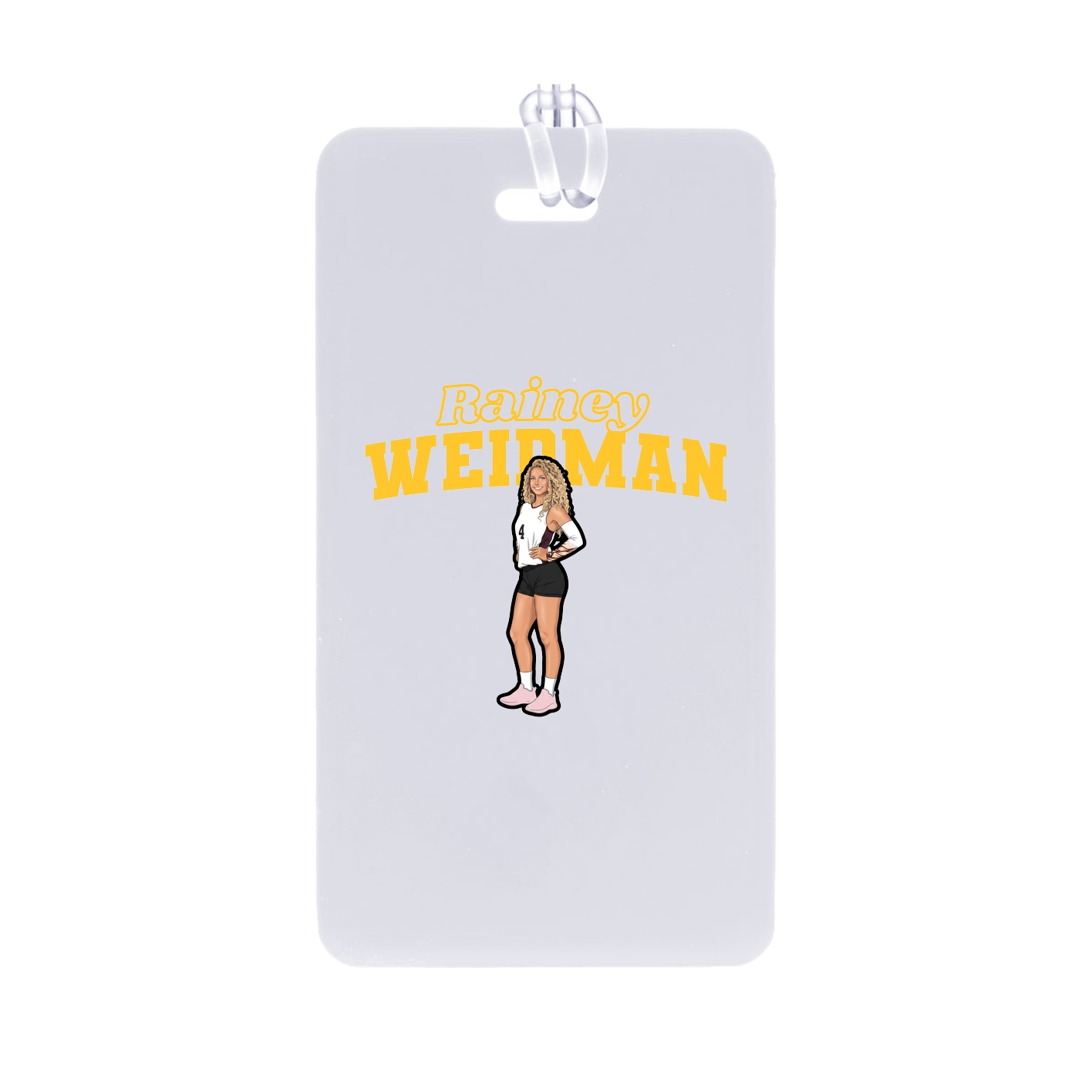Bag Tag — Name Arch in Classic