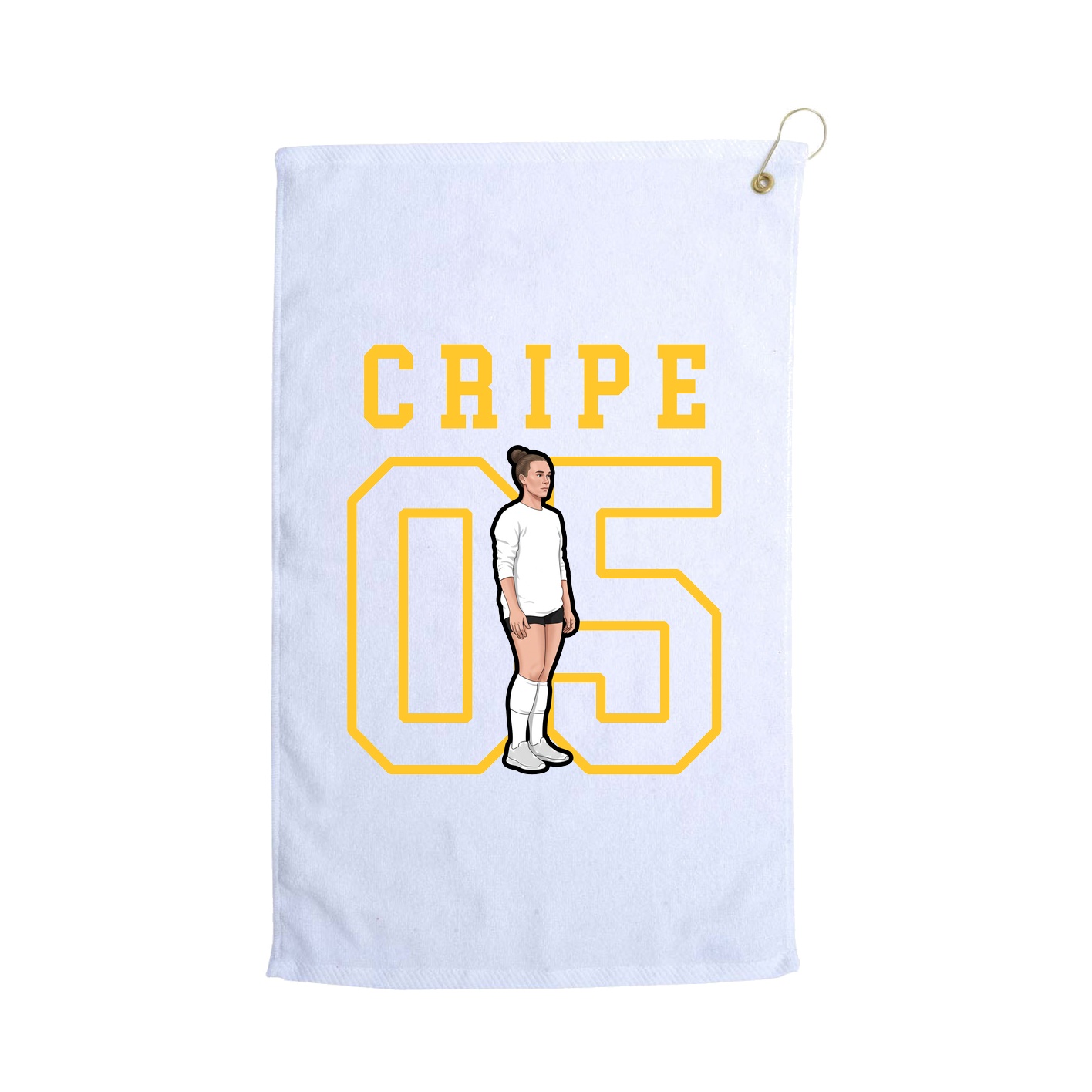 Golf Towel — Shirsey in White
