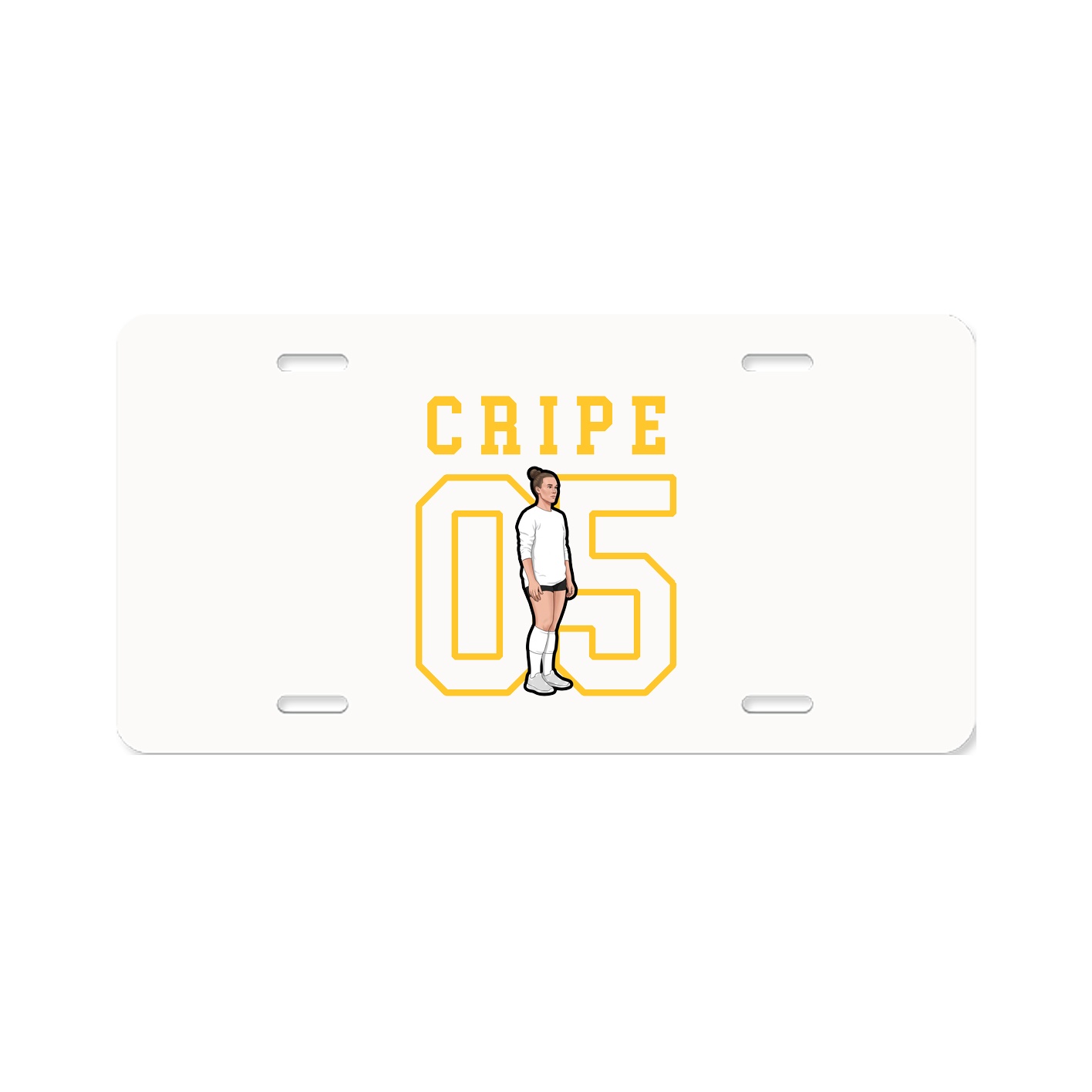 License Plate — Shirsey in Classic